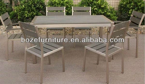 Outdoor restaurant set, used patio furniture, best selling table and chair
