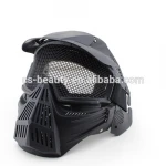 Outdoor Sport Full Face Tactical Paintall Airsoft Mask with Mesh Goggle for Archery