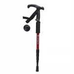 Outdoor Ultralight Hiking Stick carbon ultra-light telescopic female walking stick cane folding hiking climbing equipment