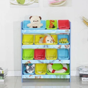 Outdoor wood children toys storage cabinets for living room