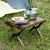 Import Outing Mate top selling products in adjustable picnic de camping table set with egg roll shape from China