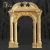 Outstanding manufacture marble carved flower door frame surround