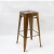 Import Paint furniture retro copper high bar stools from China