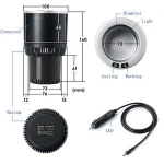 Paltier cooling and wamring cup holder best selling electronics