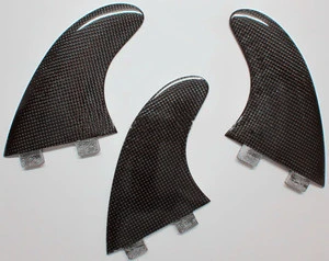 Perfect quality FCS fins with carbon fiber honey comb material for surfing