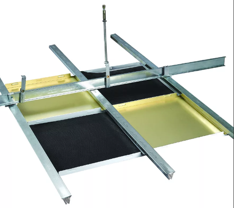 Buy Perforated Metal Suspended Ceiling Tiles Custom Color Aluminum ...