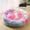 Pet Products Deluxe Pet Supplies Bed Raised Plush Felt Small Round Luxury Egg Dog Pet Bed