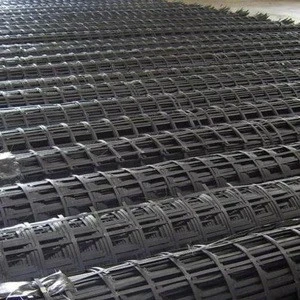 PET two-way polyester stretch welding geogrid