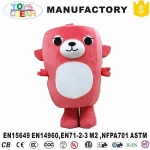 Pink Bear Adult Plush Animal Mascot Costume furries costumes