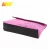 Import pink cotton canvas clutch cosmetic bag from China