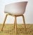 Import Plastic seat and bentwood leg dining restaurant chair in living room from China