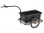 Import Plastic Tray Bicycle Cargo Transport Bike trailer Trolley with Handle and Coupling from China