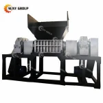 Plastics Granulator Machine Twin Shaft Shredder