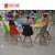 Import Playground Cafe Restaurant Colorful Metal Steel Dining Chair from China