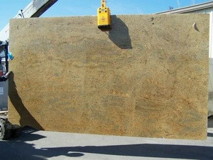 Polished Surface Kashmir gold granite/ china black granite slabs