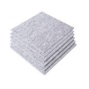 Polyester fiber Acoustic Absorption Panel polyester acoustic panel ,6  Pack
