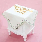 Polyester Heat Transfer Printing Custom Design Logo Table Cloth, Tarot Cloth