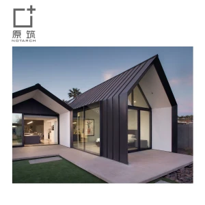 Popular Luxury Steel Structural Modular Homes Prefabricated Villa Best Quality
