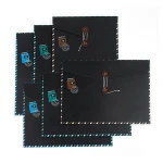 Portable black card paper envelope for document