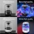 Import Portable Blue tooth 5.0 Speaker Transparent LED Luminous Subwoofer TWS C7 Surround HIFI Stereo Cool Audio tws wireless speakers from China