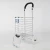 Import Portable Light Weight Aluminum Alloy Two PVC Wheel Luggage Cart Folding Car Outdoor Home Transport Hand Pull Basket Cart from China