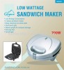 Portable Sandwich Maker with Low Wattage.