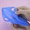 Portable silicone pouch surgical face masking clip holder storage bag masked storage case