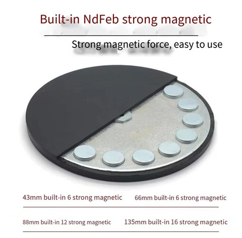 Buy Pot Magnetic Materials Led Base Fastener Holding Powerful Neodymium ...