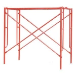 Powder coated 1219 Mason walkthrough H frame scaffold for Construction