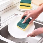Power cleaning scourer sponge good quality scouring pad sponge