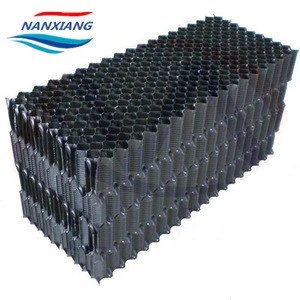 PP/PVC filler pvc corrugated fills for cooling tower waste water treatment