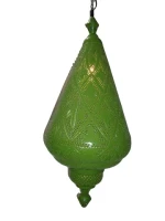 Premium Moroccan Lamps in Iron powder coating with Gold And Multi Color Finish equipped with Certified Premium Fittings