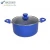 Import PRESS ALUMINUM ROLLED EDGE CASSEROLE WITH GLASS LID AND CERAMIC COATING WITH COLOR BAKELITE HANDLE AND INDUCTION BOTTOM from China