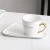 Import Private label breakfast pink ceramic saucer tea coffee cup set from China