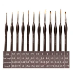 Professional Artist Paint Brush Sets 12pcs Paint Brushes For Acrylic Watercolor Oil Gouache Painting Brush