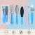 Import Professional Blue 8 Piece Set Foot File Pedicure Callus Remover Tools Pedicure Planer Tool kit Feet Rasp Foot Dead Skin Remover from China