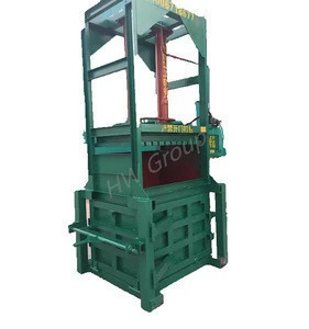 Professional manufacture Small used tires Press baler machine