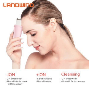 Professional Portable Deep Cleansing Rechargeable Sonic Beauty Skin Scrubber Beauty Equipment