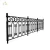 Import Professional Security Stainless Steel Metal Fence Garden Gates from China