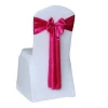Promotion Cheap New Color Design Satin Chair Covers Organza Sashes wedding decoration