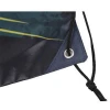 promotional custom waterproof non woven travel gym sport drawstring bag foldable black fashionable protege sport duffel bag
