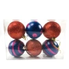 Promotional Plastic Wholesale Christmas Ball Ornaments for Christmas New Year and Party Decoration