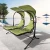 Import Proper Price Swing Hanging Chair Twins Steel Hanging Chair With Shelter from China