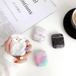 Protective Marble Case for airpod 2 Hard PC Case Earphone Cover Accessories for airpods case