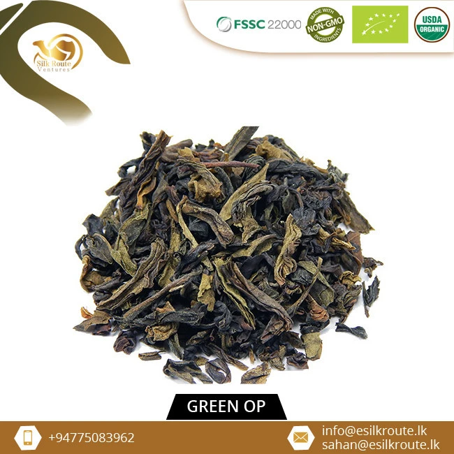 Pure Ceylon Orange Pekoe Tea - Green OP