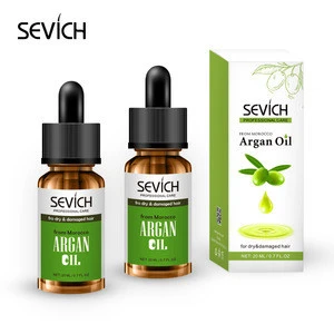 Pure organic custom label cosmetic full hair removal vitamin argan oil for hair care