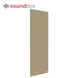Purely natural green fiber acoustic wool wall panel sound absorption easy to install