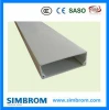 PVC square cable trunking 25*25mm,pvc electrical wiring accessories,cable tray