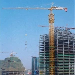 QTZ145tm tower crane, H25/15 topkit tower crane
