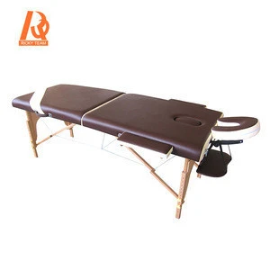 Quality and cheap custom modern wooden adjustable height massage table